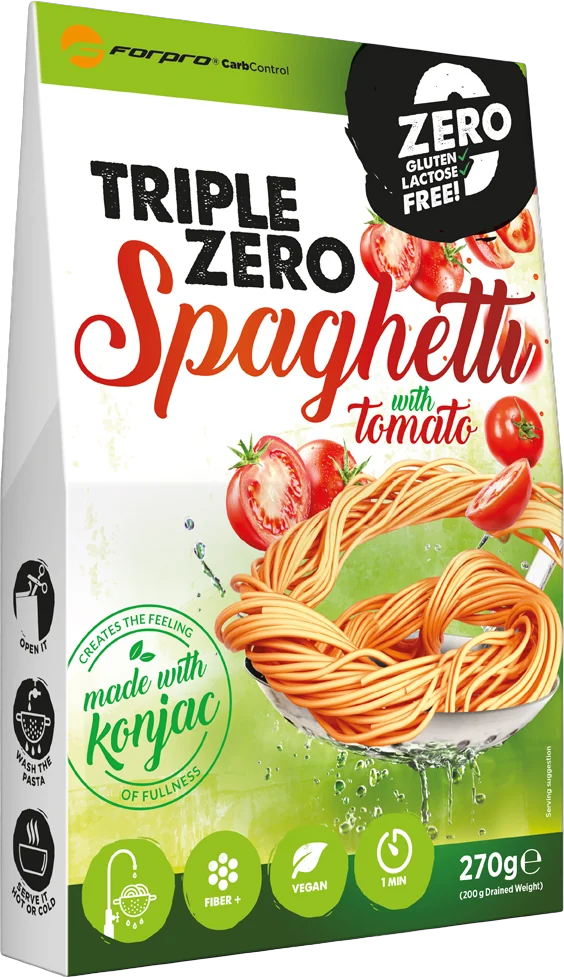 Forpro Triple Zero Pasta, Spaghetti with Tomato